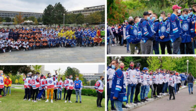 Protest hokejistov